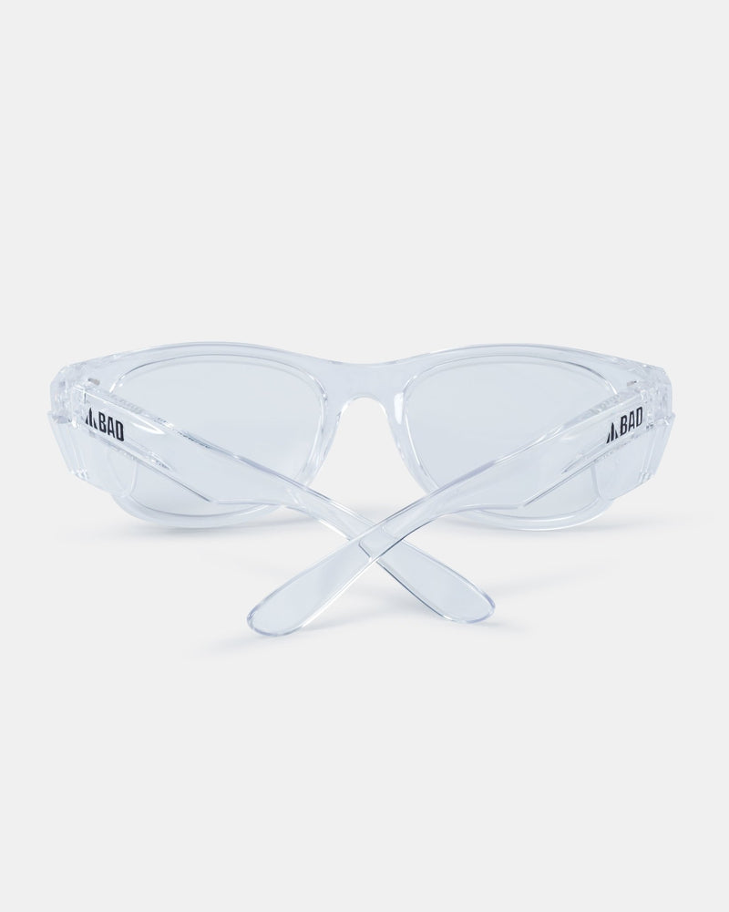 BAD LUCID™ SAFETY GLASSES (CLEAR/CLEAR) - BAD WORKWEAR