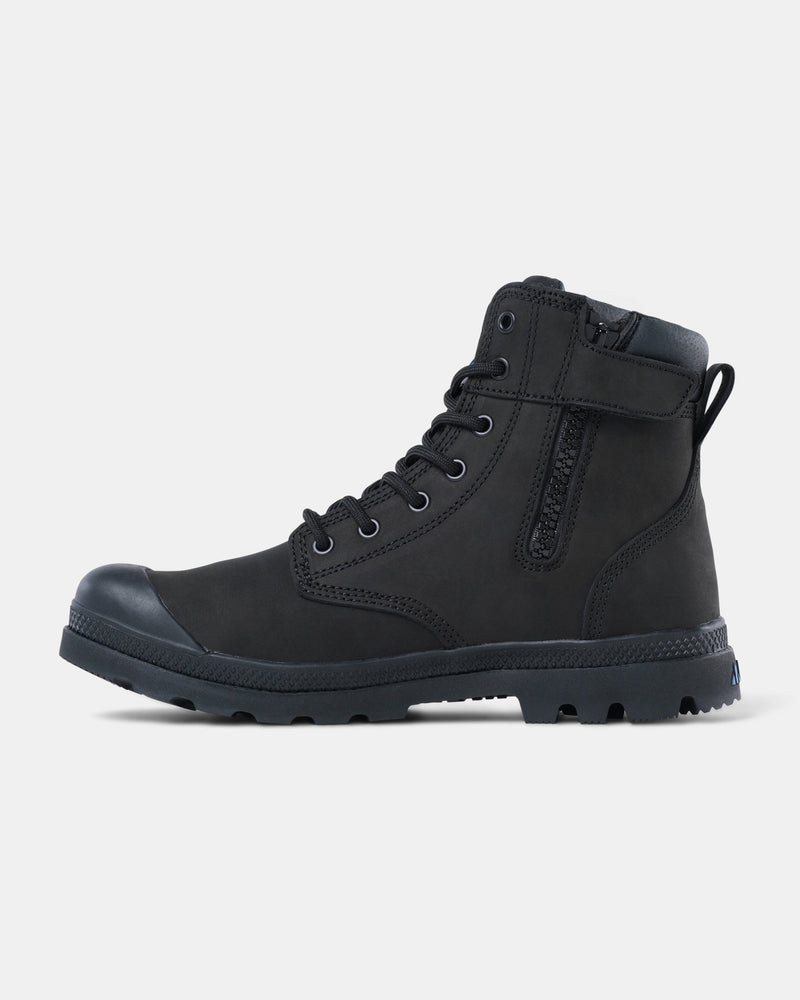 BAD SIGNATURE™ ZIP SIDE SAFETY WORK BOOTS - BAD WORKWEAR