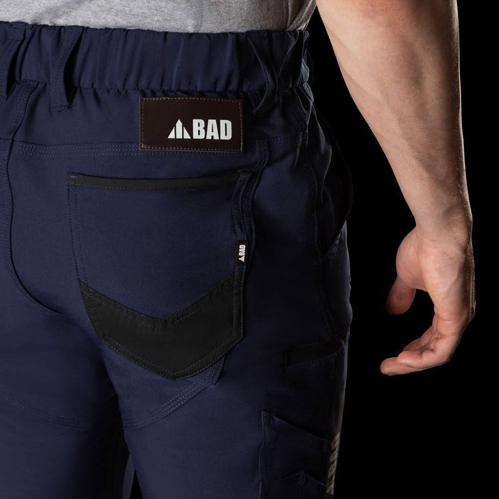 BAD NEXT™ WATERPROOF ELASTIC WAIST CUFFED WORK PANTS - BAD WORKWEAR